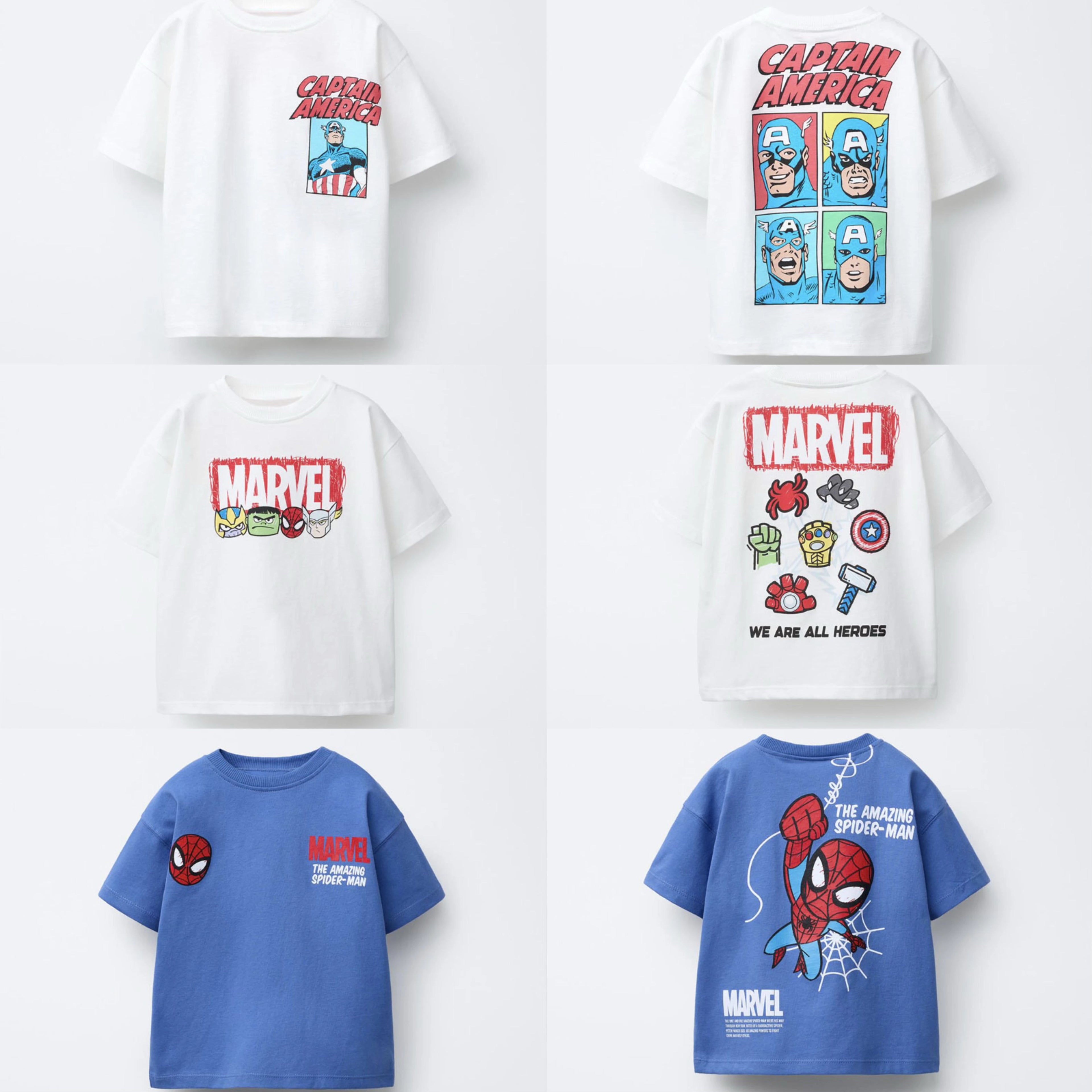 Boys Clothes Trendy Casual T-Shirt Short Sleeve Tops Child Simple Versatile Tees 2025 Summer Baby Print T Crewneck Base Shirt